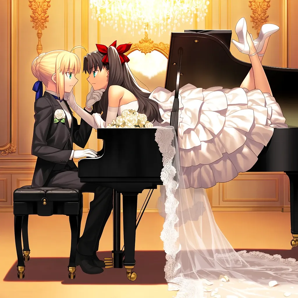 Saber x Rin Toesaka