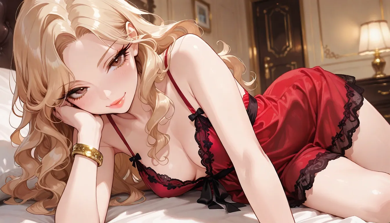 Red Negligee