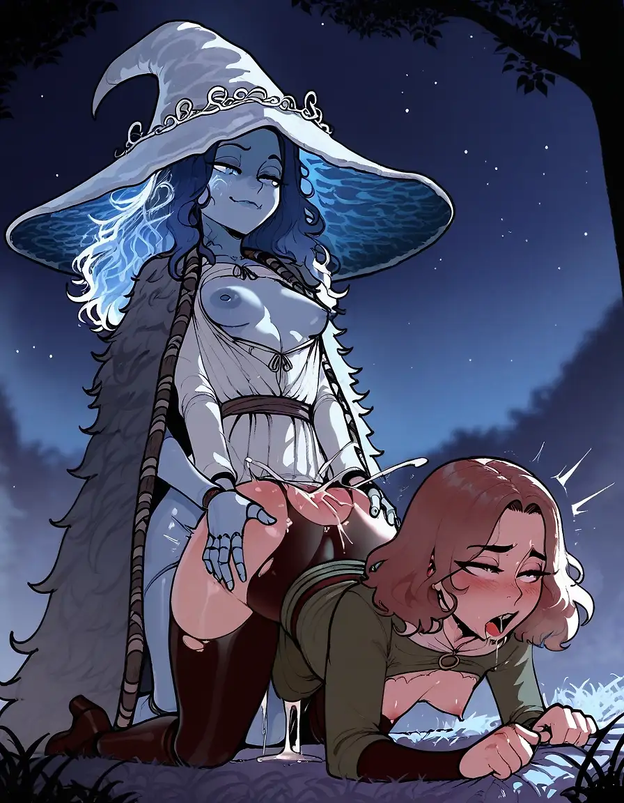 AI art 'Ranni Meets Melina'