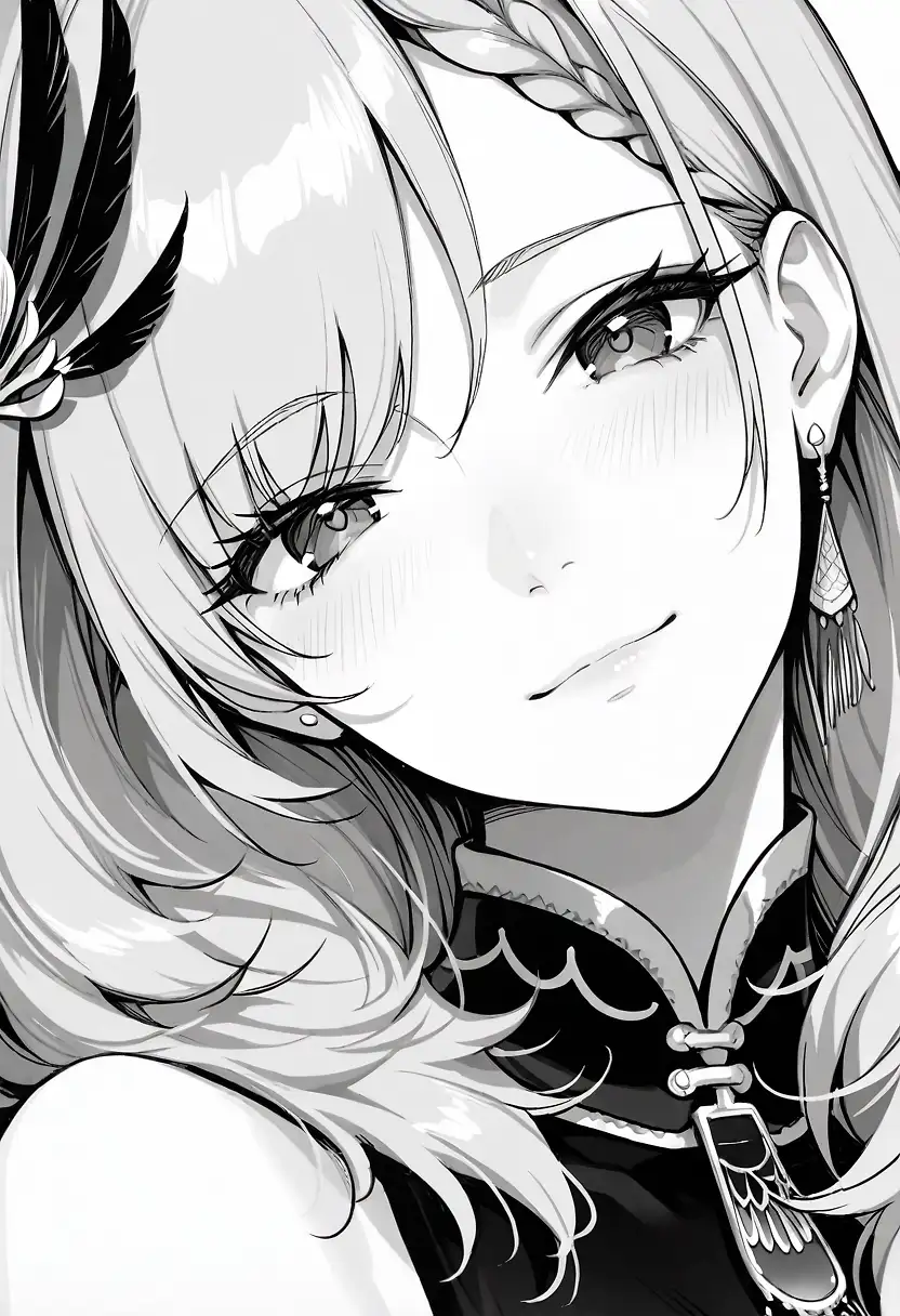 AI art 'Old 2023 trend with holo-girls' with user description 'An attempt to recreate that chainsaw man trend from 2023'