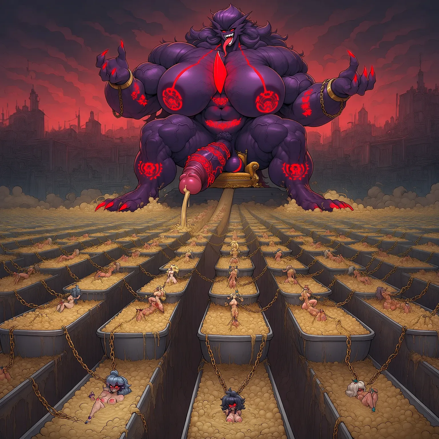 Futadom - Giantess smegma gokkun