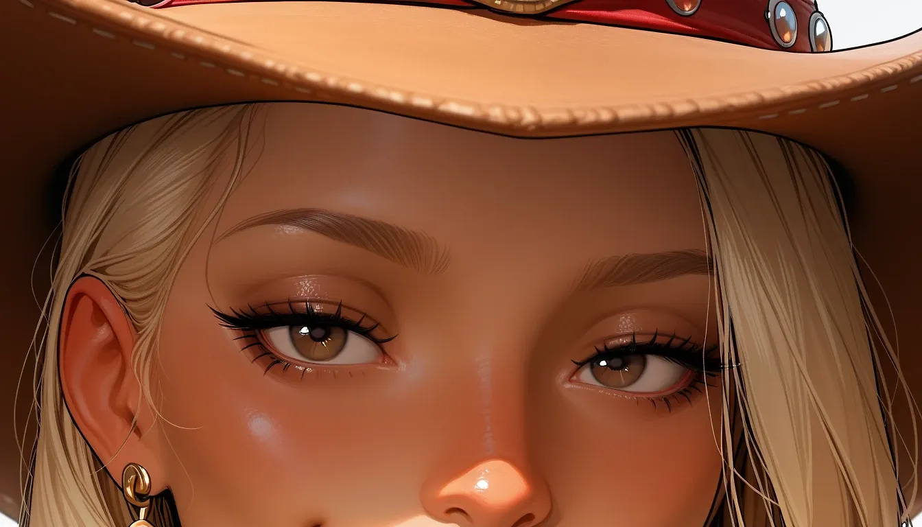 Her eyes.
