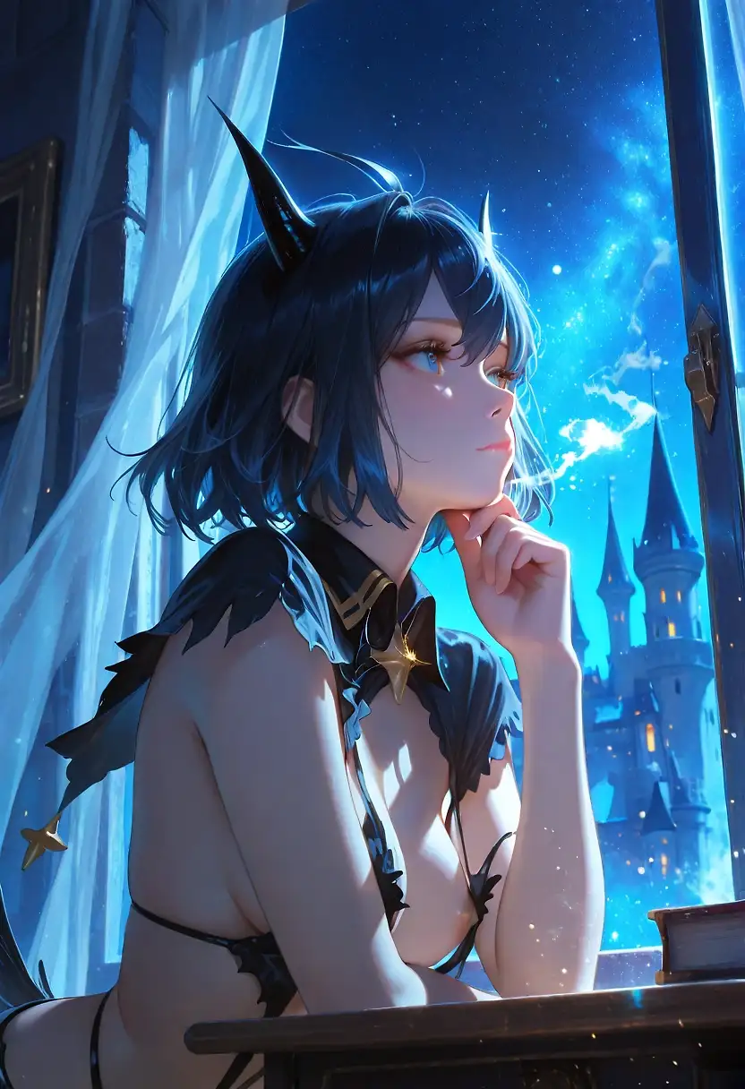 AI art 'Secre swallowtail- whatchathinkingabout'