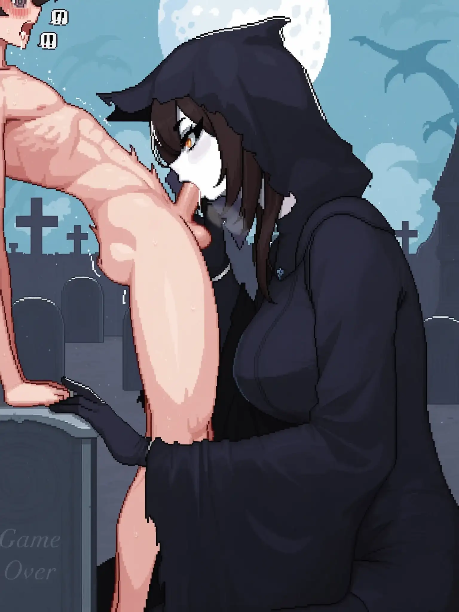 AI art 'Game Over: Reaper Girl'