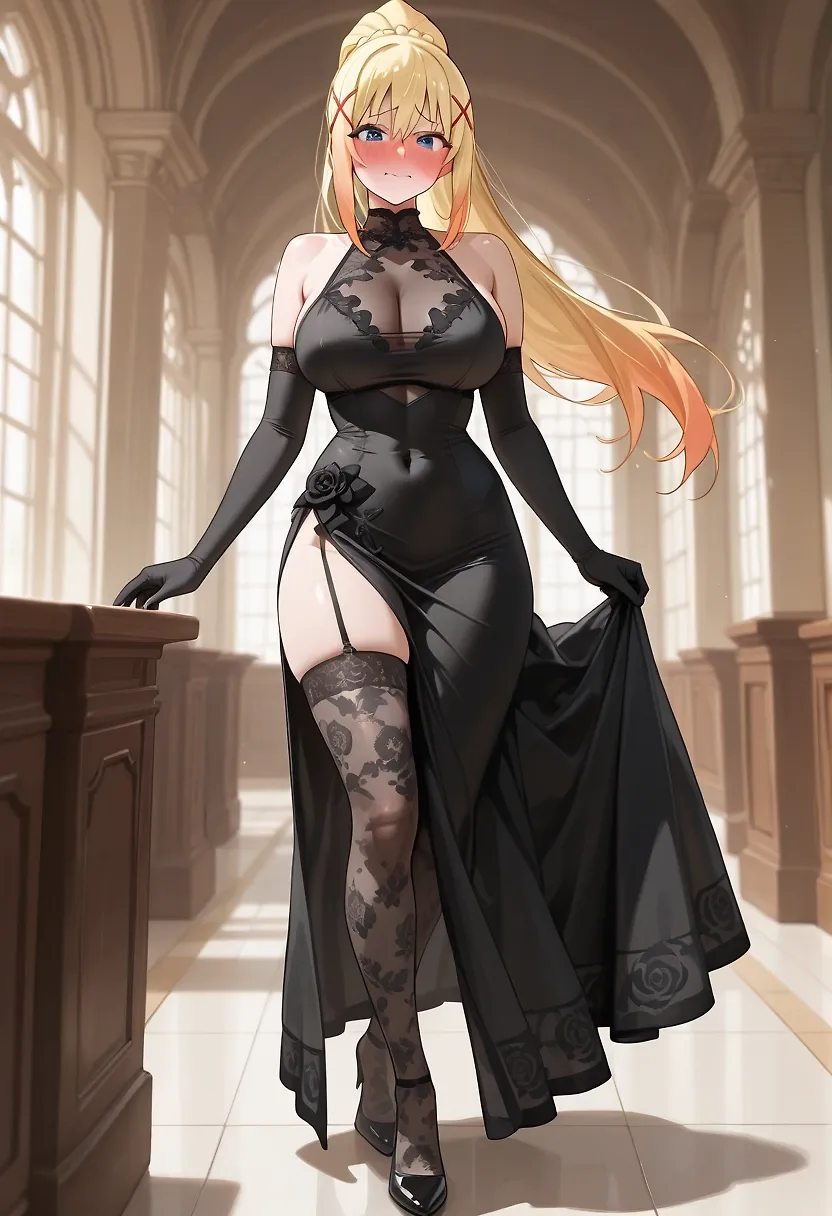 Darkness in black