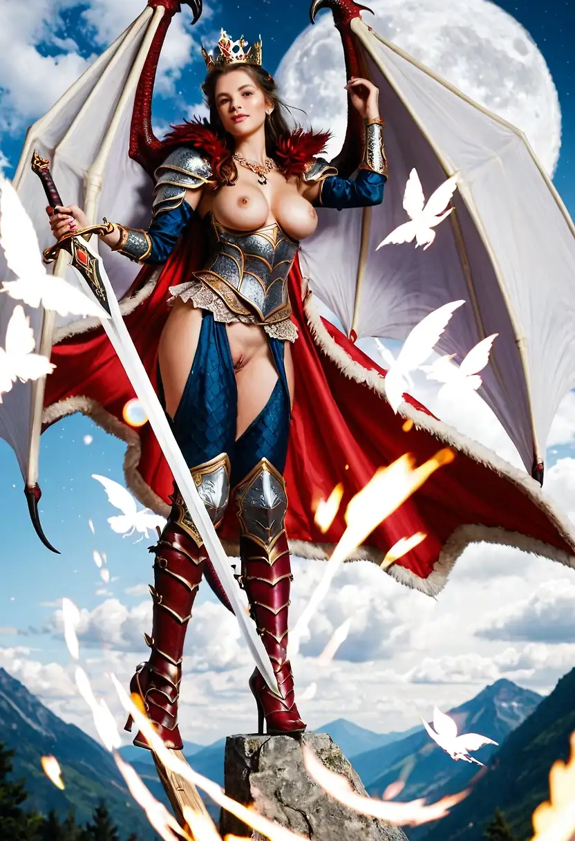 AI art "Season 2 of Dragongirl V"