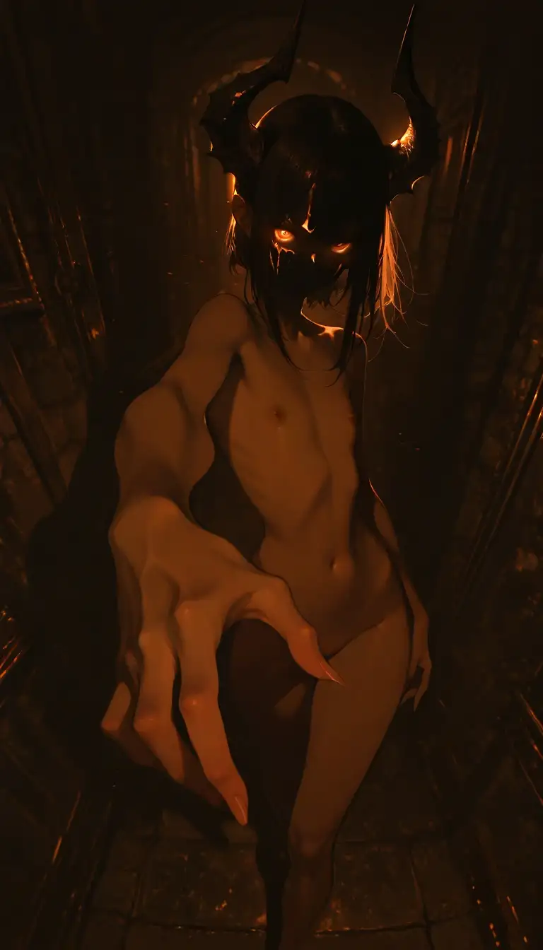 AI art 'Demon girls'