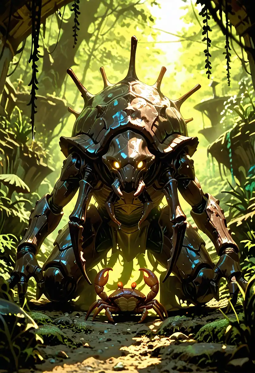 AI art "Mirelurk in progress"