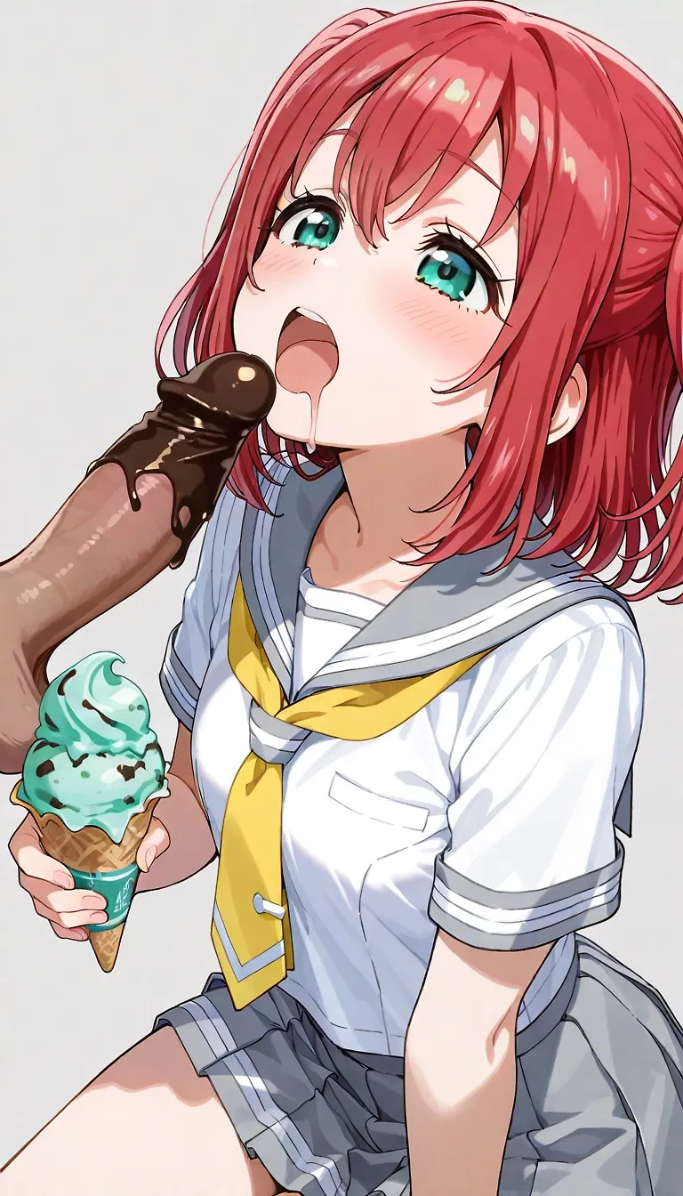 Ruby-chan's favorite choco mint ice cream