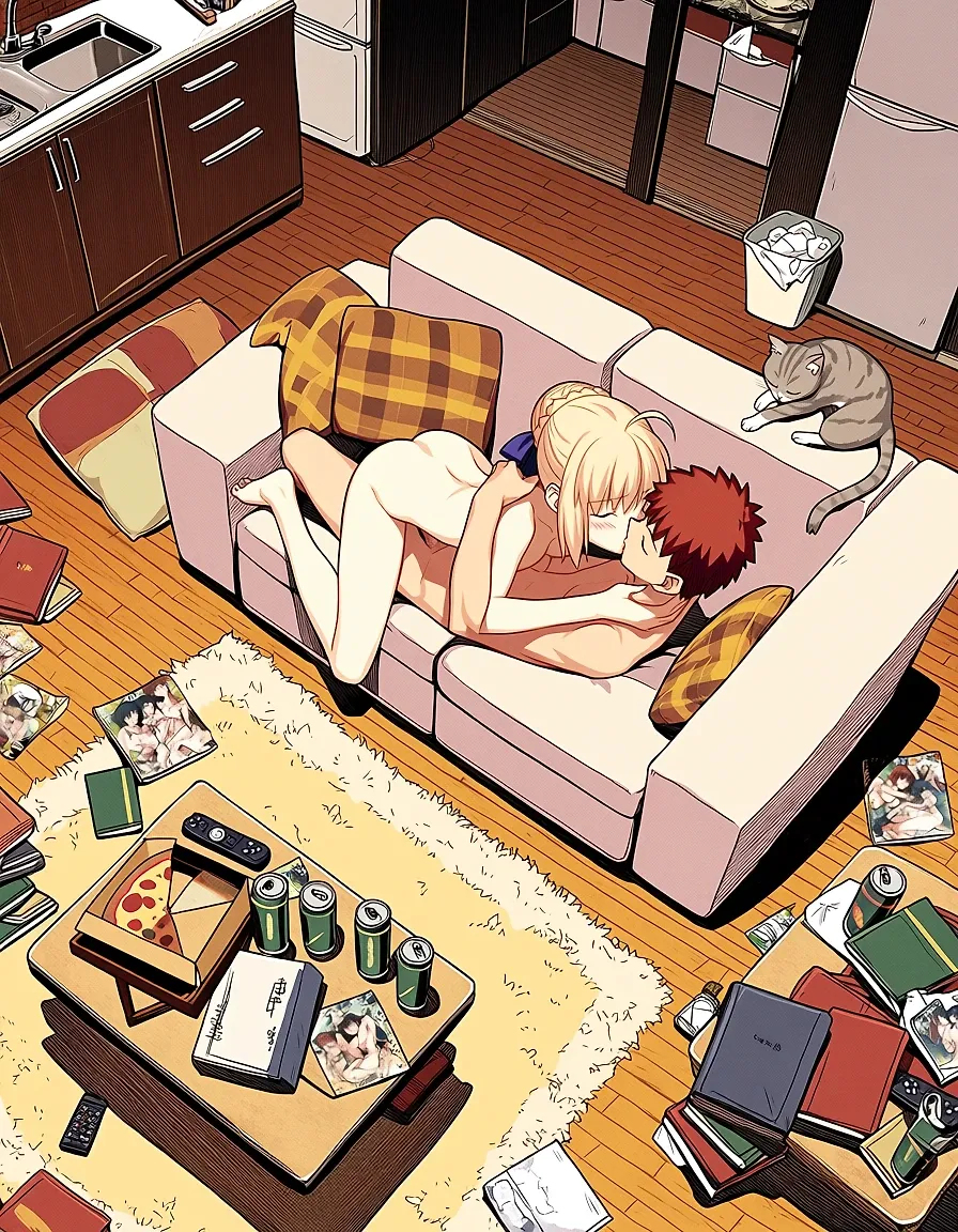 Saber x Shirou