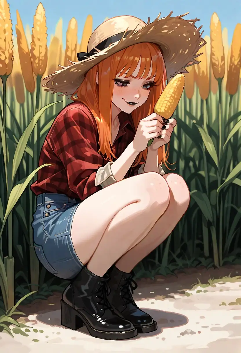 AI art "OC Corn Play"