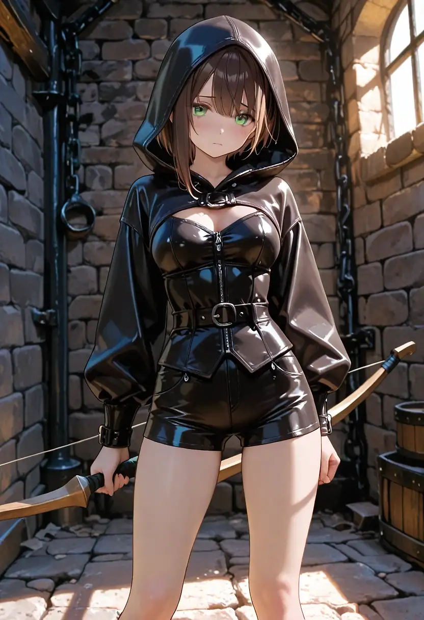 AI art 'Dungeon archer'