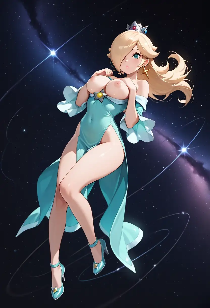 AI art "Rosalina Galaxy"