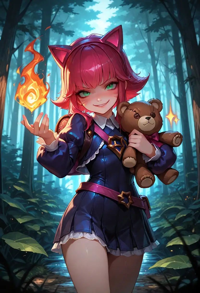 AI art "Porn of Legends A to Z - Annie"