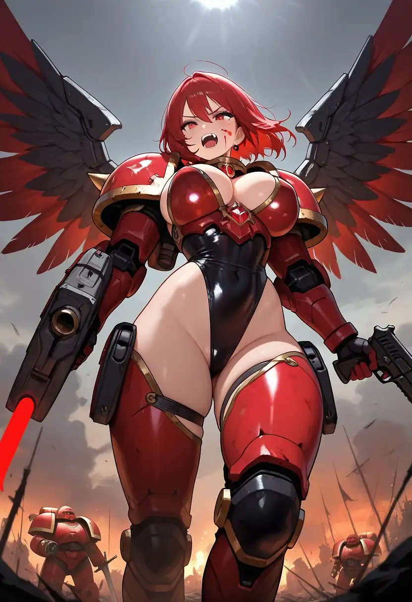 AI art 'By the Blood of Sanguinius!'