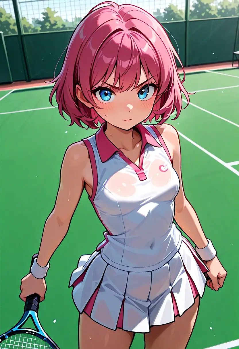 AI art 'quickie tennis match (1)'