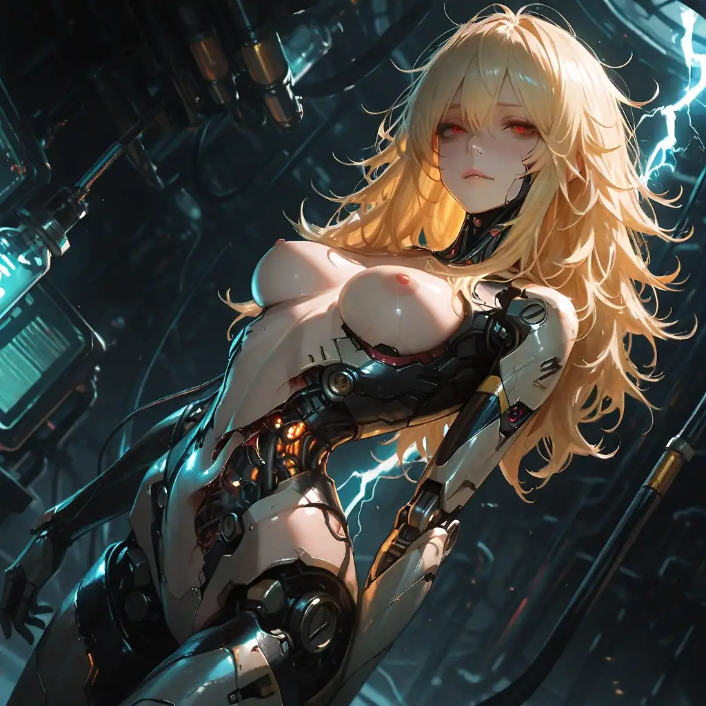 AI art "She-machine!"