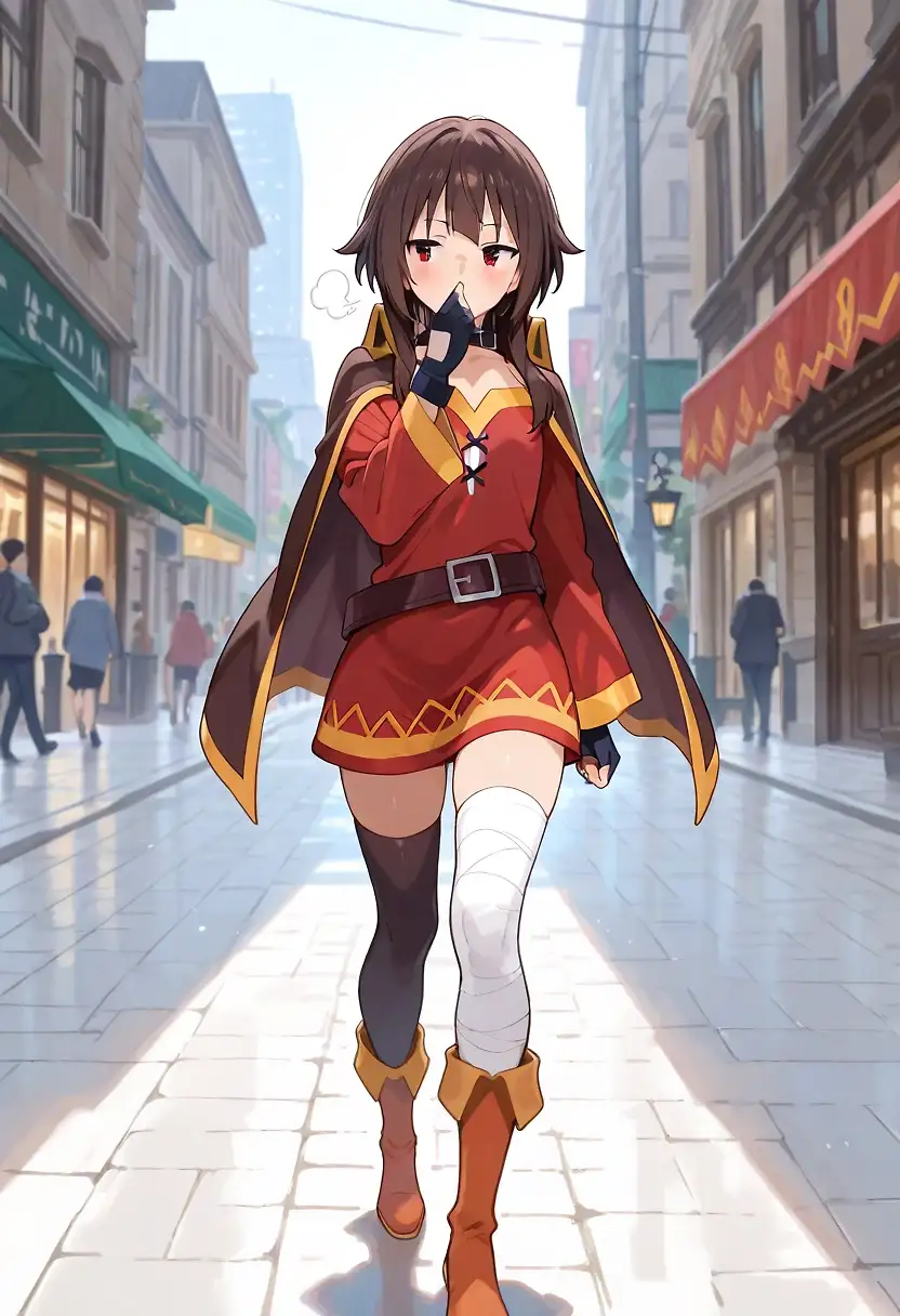 AI art "Konosuba Porn Parody: Megumin"