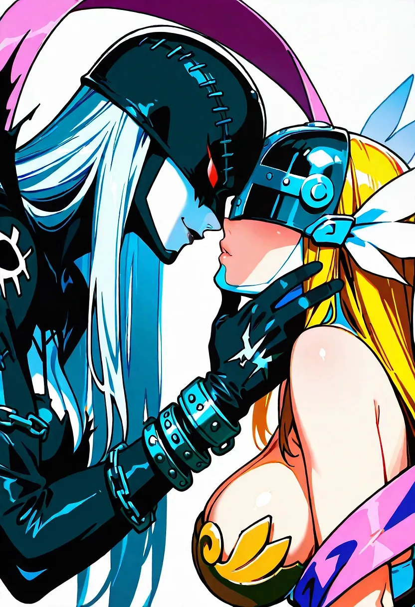 angewomon and ladydevimon