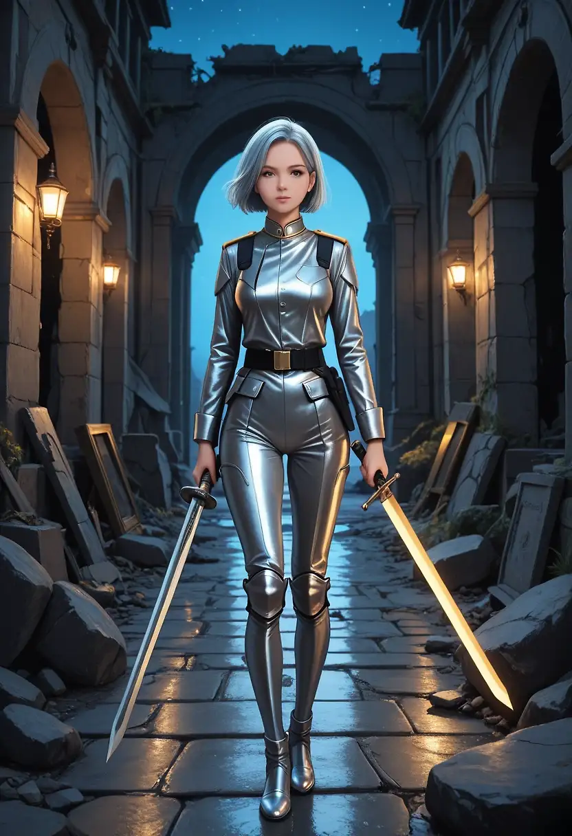 AI art "antique combat uniform"