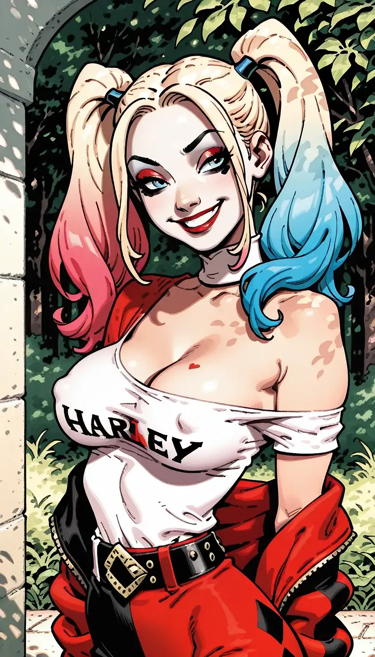AI art "harley"