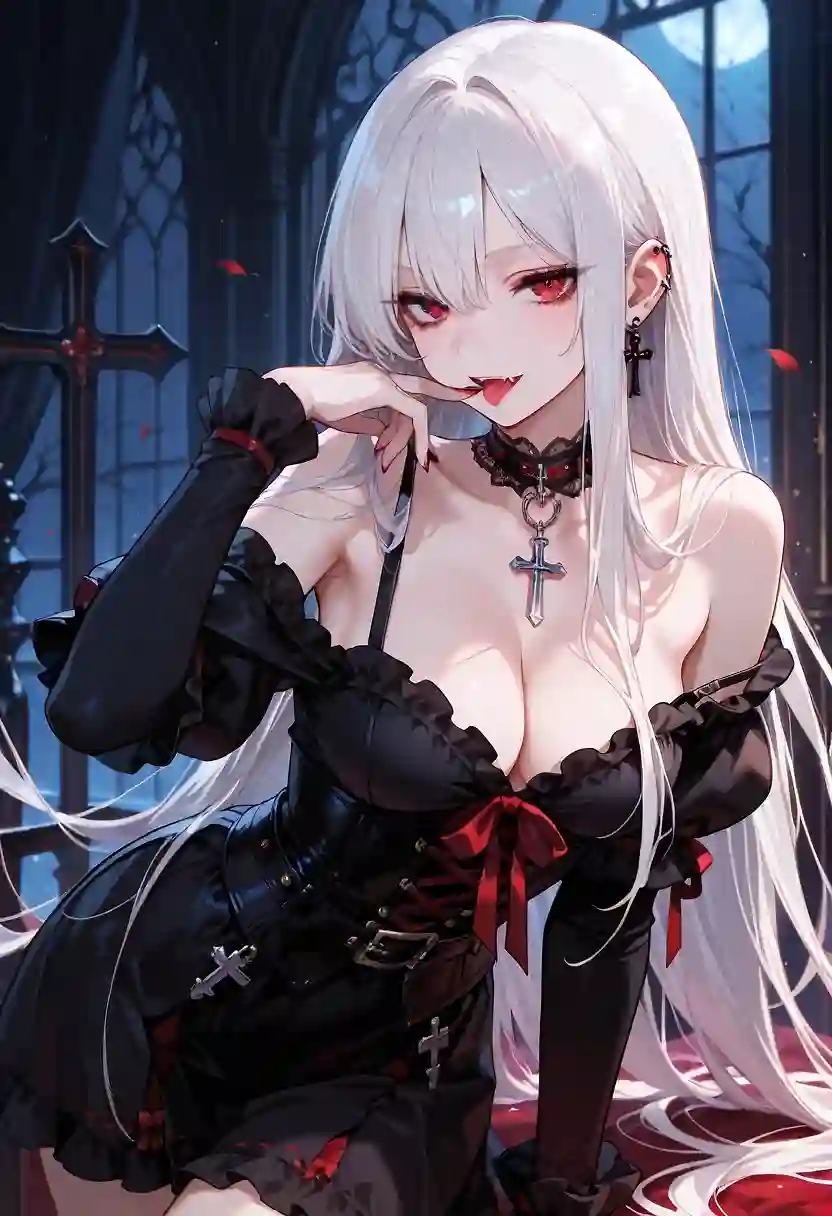 AI art "Vampire Mistress"