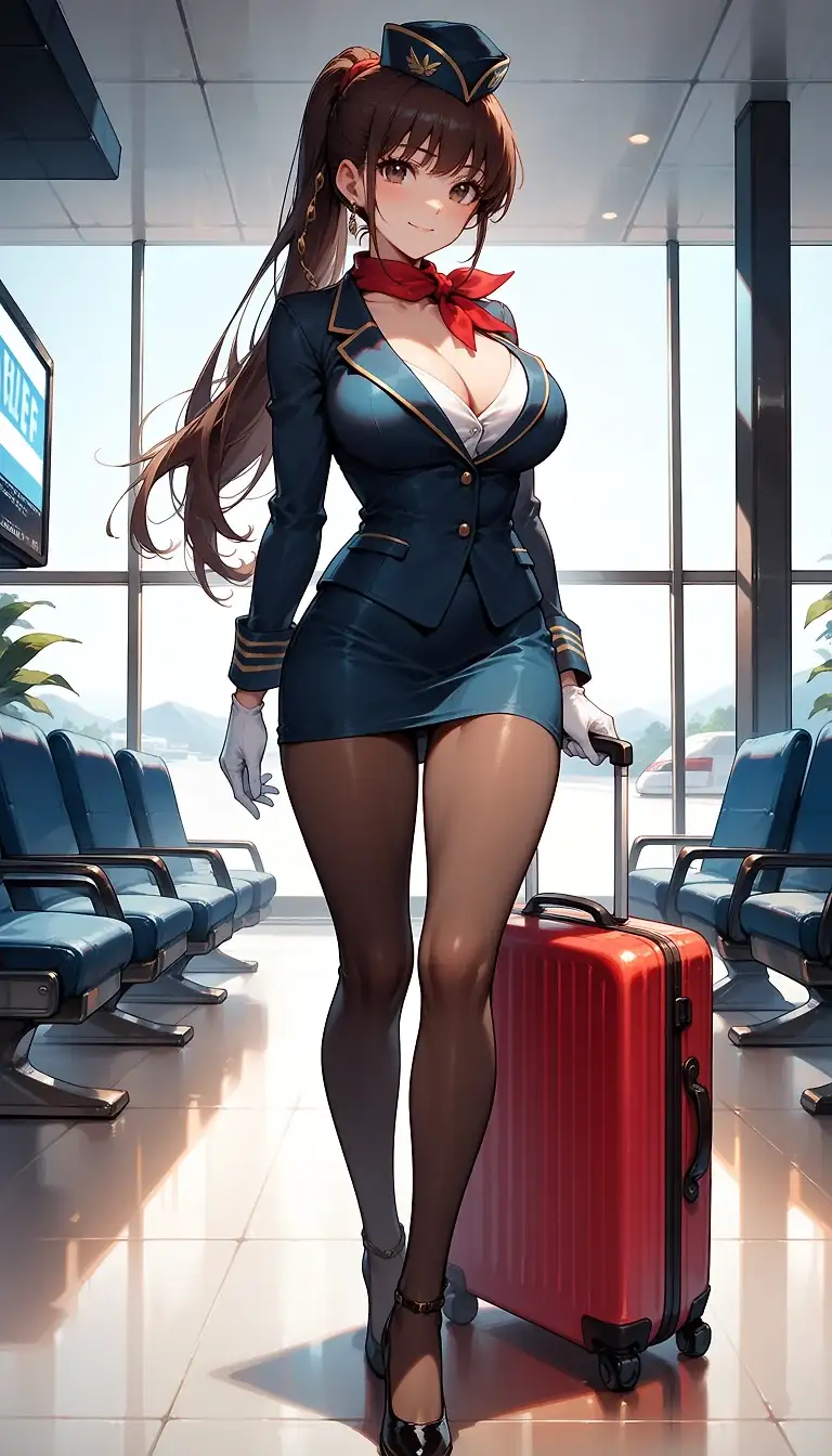 AI art 'DOA flight attendant'