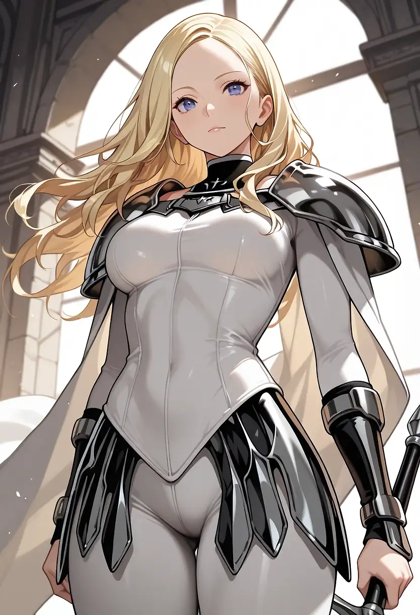 AI art 'Teresa of the Faint Smile'