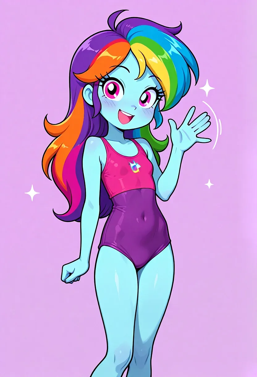 Dashing Rainbow