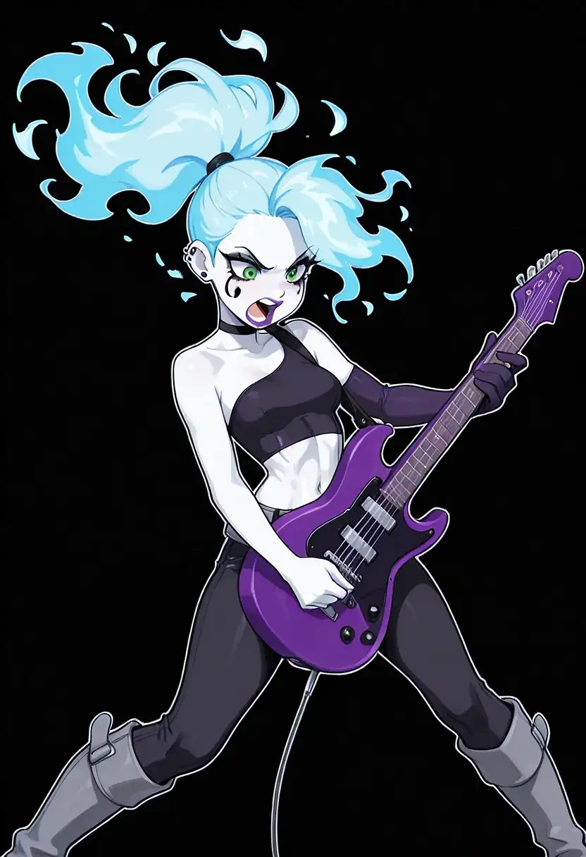 AI art "Ember & Jasmine"