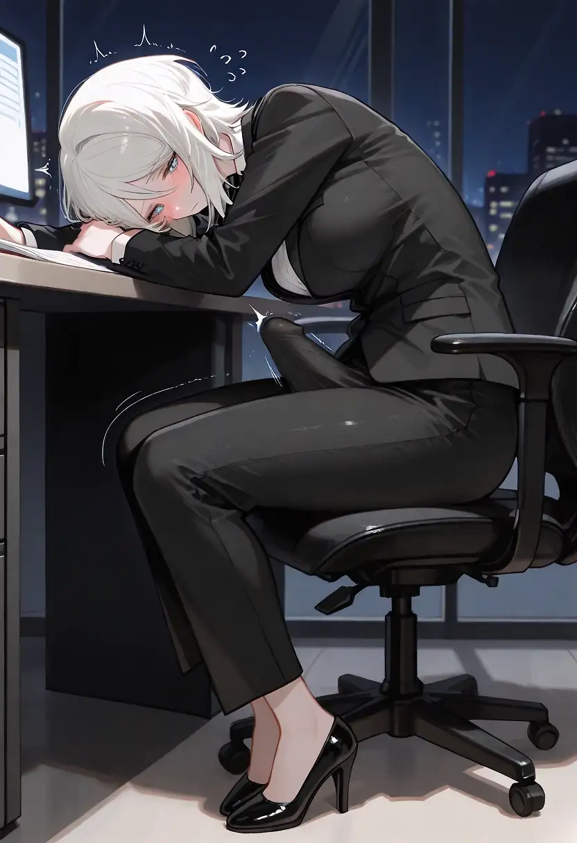 AI art 'Faust alone in office'
