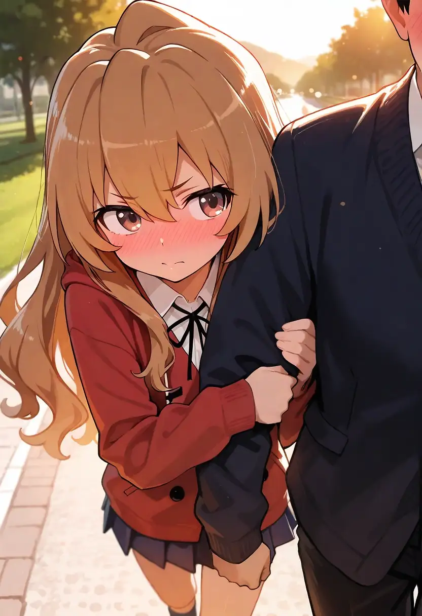AI art 'a date with Aisaka Taiga'