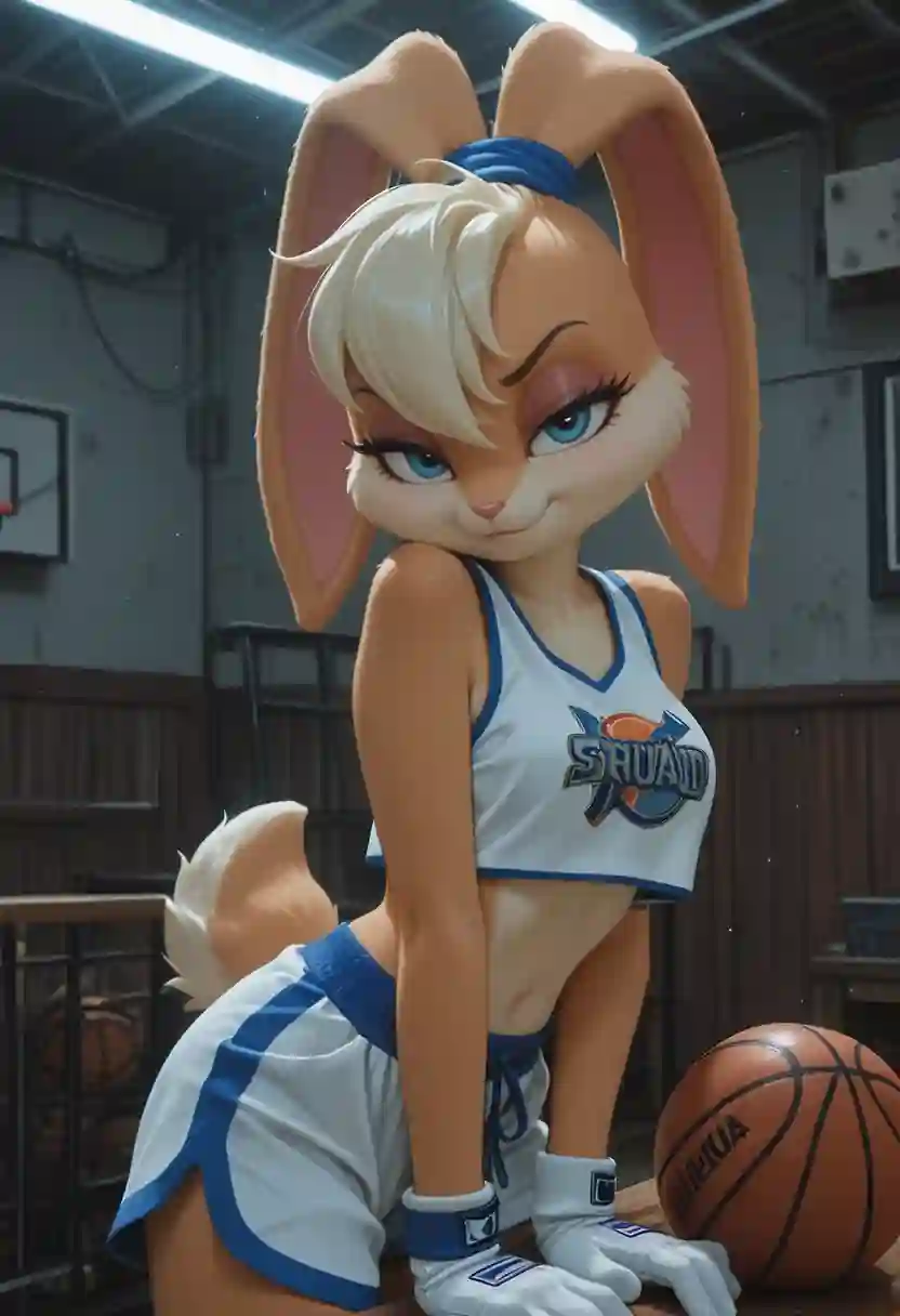 AI art "Lola Bunny"