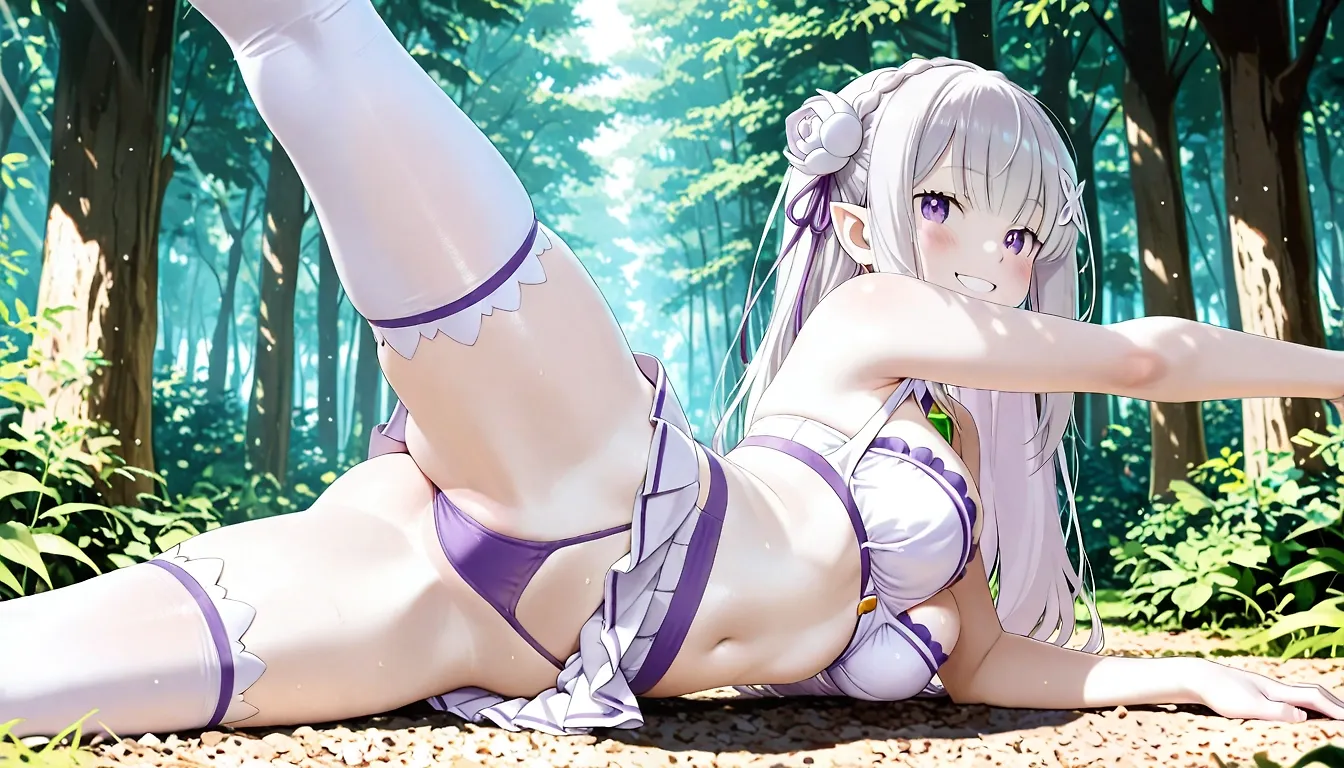 Emilia stretching