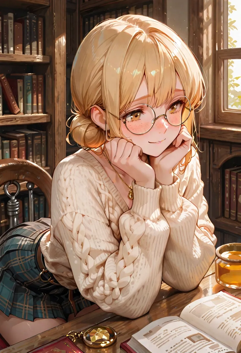 AI art with user description "Study Time"