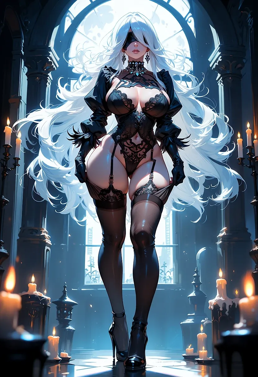 AI art "Dark Fantasy 2B"