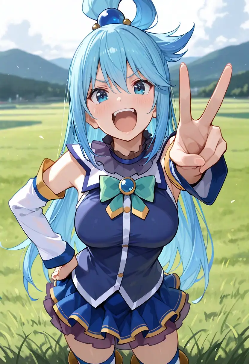 AI art "Aqua: Losing Streak"