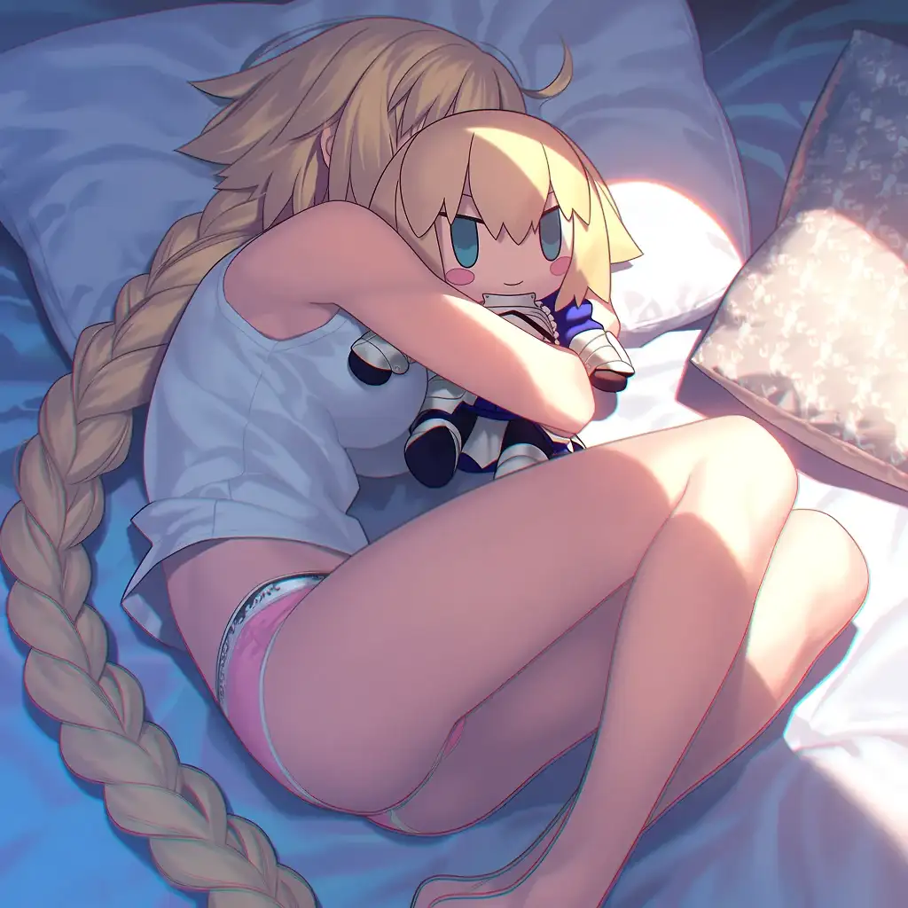 AI art 'Jeanne's Favorite Plush'