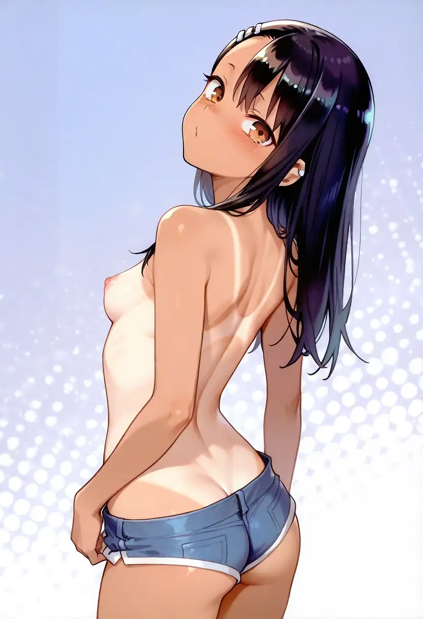 AI art "Capture me, Senpai..."