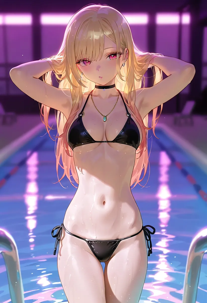 Hey Darling, Lets swim together