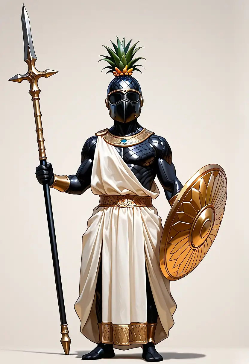 AI art "Pineapple 🍍 warriors"