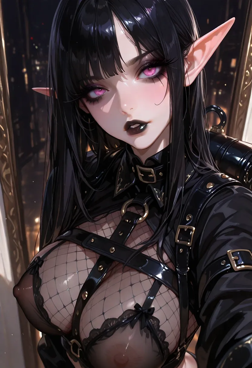 Goth elf more straps