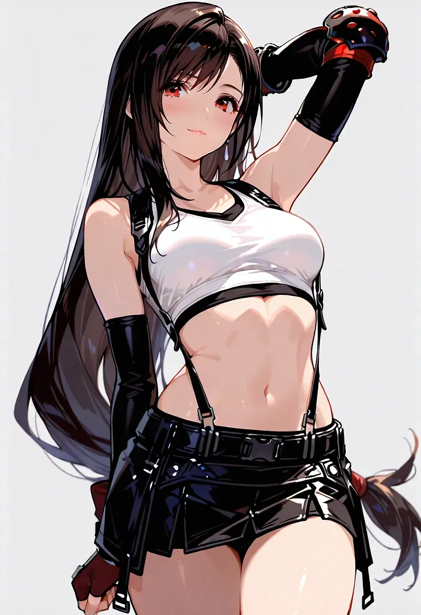 AI art "Tifa Breast Expansion"