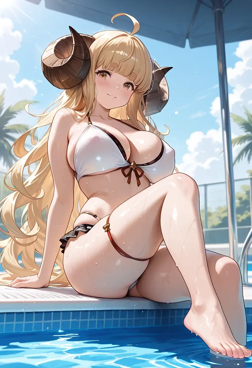 AI art "Divine Pool Generals"