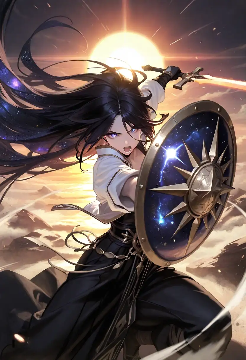 AI art 'The Godmothers warth' with user description 'Be careful about incurring the wrath of the Godmother. You do not want to make an enemy of Hera.'