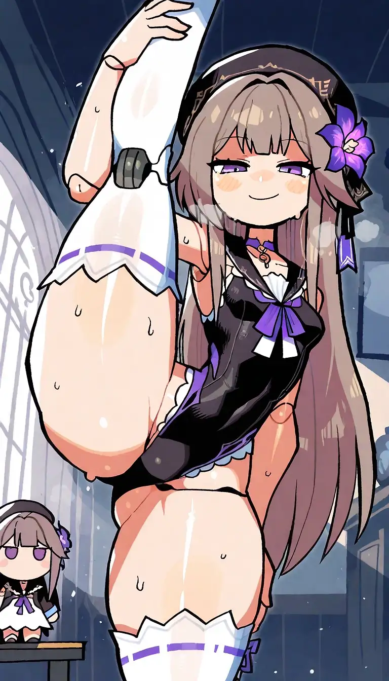 AI art 'Herta' with user description 'Herta the doll'