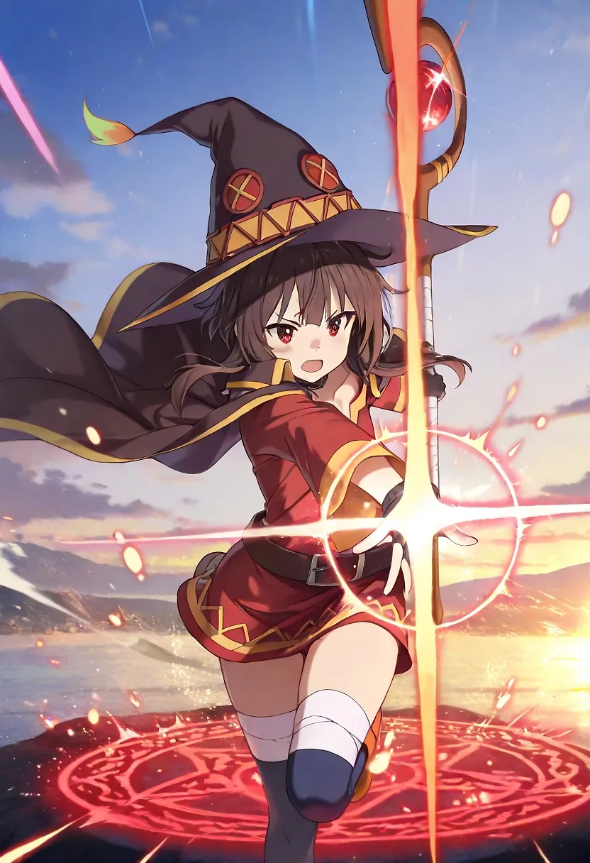 Megumin Exhausted