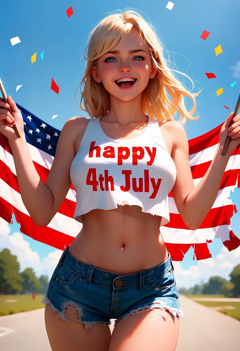 AI art "4th of July"