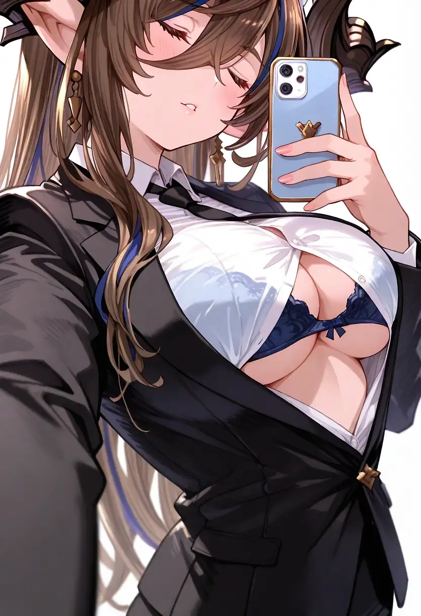 AI art "I don't think she understands the dress code"