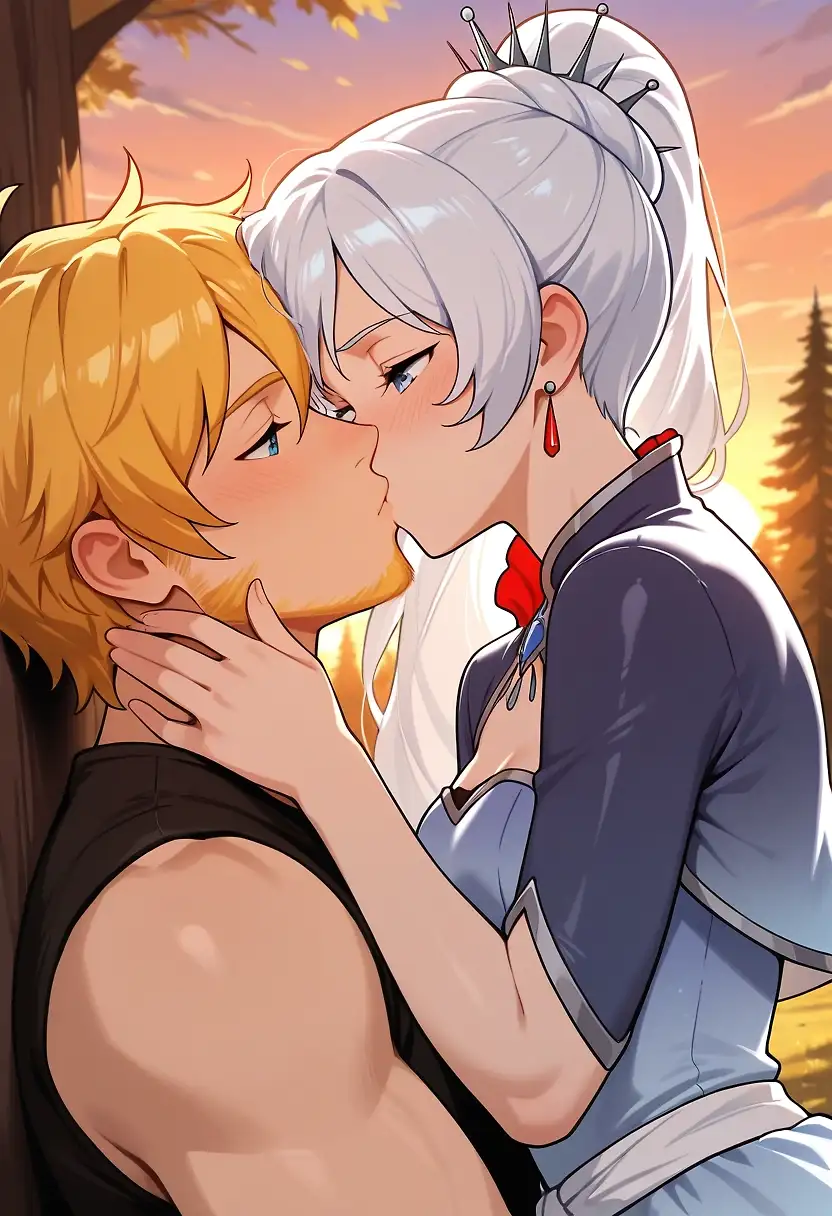 AI art "Weiss x Jaune (Older)"